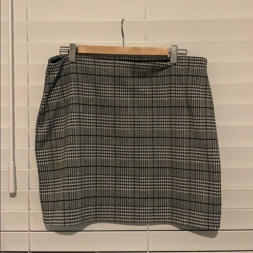 Plaid Skirt